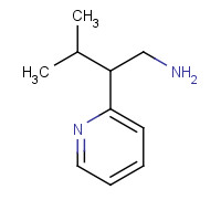 1231926-38-7 3-methyl-2-pyridin-2-ylbutan-1-amine chemical structure