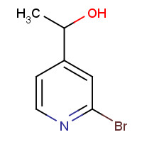 1220126-97-5 1-(2-bromopyridin-4-yl)ethanol chemical structure