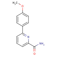 361437-07-2 6-(4-methoxyphenyl)pyridine-2-carboxamide chemical structure