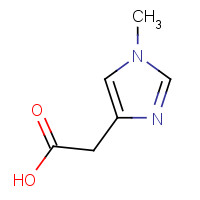 2625-49-2 2-(1-methylimidazol-4-yl)acetic acid chemical structure