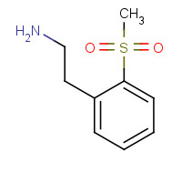 933705-18-1 2-(2-methylsulfonylphenyl)ethanamine chemical structure