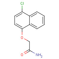 91961-43-2 2-(4-chloronaphthalen-1-yl)oxyacetamide chemical structure