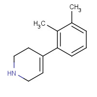 194669-34-6 4-(2,3-dimethylphenyl)-1,2,3,6-tetrahydropyridine chemical structure