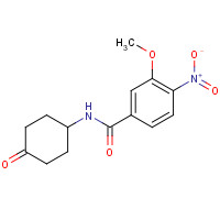 882660-33-5 3-methoxy-4-nitro-N-(4-oxocyclohexyl)benzamide chemical structure