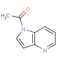 24509-73-7 1-pyrrolo[3,2-b]pyridin-1-ylethanone chemical structure