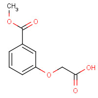 113496-11-0 2-(3-methoxycarbonylphenoxy)acetic acid chemical structure