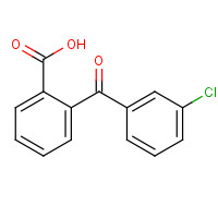 13450-37-8 2-(3-chlorobenzoyl)benzoic acid chemical structure