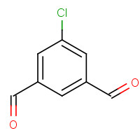 105511-08-8 5-chlorobenzene-1,3-dicarbaldehyde chemical structure