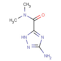 1228552-93-9 3-amino-N,N-dimethyl-1H-1,2,4-triazole-5-carboxamide chemical structure