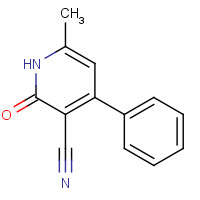 16232-41-0 6-methyl-2-oxo-4-phenyl-1H-pyridine-3-carbonitrile chemical structure