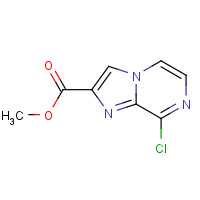 1206981-34-1 methyl 8-chloroimidazo[1,2-a]pyrazine-2-carboxylate chemical structure