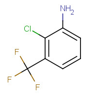 62476-58-8 2-chloro-3-(trifluoromethyl)aniline chemical structure