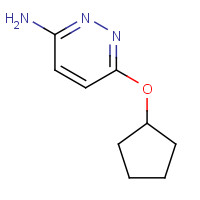 1177269-29-2 6-cyclopentyloxypyridazin-3-amine chemical structure