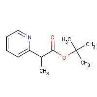 1419602-53-1 tert-butyl 2-pyridin-2-ylpropanoate chemical structure
