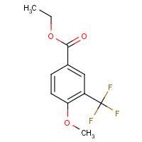 773138-37-7 ethyl 4-methoxy-3-(trifluoromethyl)benzoate chemical structure