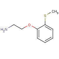 72955-86-3 2-(2-methylsulfanylphenoxy)ethanamine chemical structure
