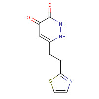 1436845-43-0 6-[2-(1,3-thiazol-2-yl)ethyl]-1,2-dihydropyridazine-3,4-dione chemical structure