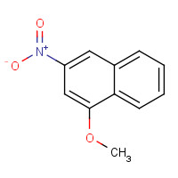 13802-40-9 1-methoxy-3-nitronaphthalene chemical structure