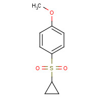 19433-06-8 1-cyclopropylsulfonyl-4-methoxybenzene chemical structure