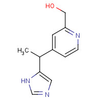 1239649-38-7 [4-[1-(1H-imidazol-5-yl)ethyl]pyridin-2-yl]methanol chemical structure
