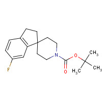1160247-31-3 tert-butyl 5-fluorospiro[1,2-dihydroindene-3,4'-piperidine]-1'-carboxylate chemical structure