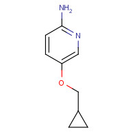 1019590-27-2 5-(cyclopropylmethoxy)pyridin-2-amine chemical structure