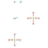 13596-22-0 dipotassium;cobalt(2+);disulfate chemical structure