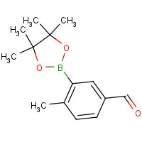 847560-50-3 4-methyl-3-(4,4,5,5-tetramethyl-1,3,2-dioxaborolan-2-yl)benzaldehyde chemical structure