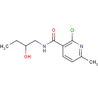 1228430-74-7 2-chloro-N-(2-hydroxybutyl)-6-methylpyridine-3-carboxamide chemical structure