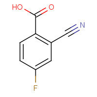 1214369-42-2 2-cyano-4-fluorobenzoic acid chemical structure