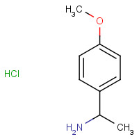 90642-63-0 1-(4-methoxyphenyl)ethanamine;hydrochloride chemical structure