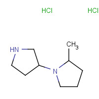 1146415-33-9 2-methyl-1-pyrrolidin-3-ylpyrrolidine;dihydrochloride chemical structure