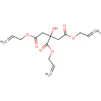 6299-73-6 tris(prop-2-enyl) 2-hydroxypropane-1,2,3-tricarboxylate chemical structure