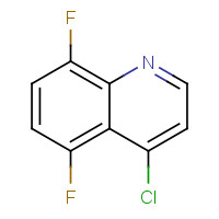 874781-04-1 4-chloro-5,8-difluoroquinoline chemical structure