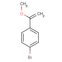 51440-58-5 1-bromo-4-(1-methoxyethenyl)benzene chemical structure