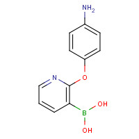 945600-20-4 [2-(4-aminophenoxy)pyridin-3-yl]boronic acid chemical structure