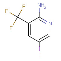 911112-05-5 5-iodo-3-(trifluoromethyl)pyridin-2-amine chemical structure