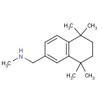 950603-16-4 N-methyl-1-(5,5,8,8-tetramethyl-6,7-dihydronaphthalen-2-yl)methanamine chemical structure