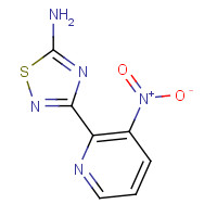 1179359-58-0 3-(3-nitropyridin-2-yl)-1,2,4-thiadiazol-5-amine chemical structure