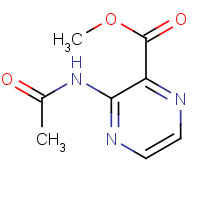 92660-47-4 methyl 3-acetamidopyrazine-2-carboxylate chemical structure