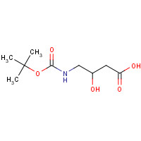 69489-07-2 3-hydroxy-4-[(2-methylpropan-2-yl)oxycarbonylamino]butanoic acid chemical structure