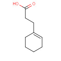 27338-44-9 3-(cyclohexen-1-yl)propanoic acid chemical structure