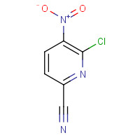 1232432-41-5 6-chloro-5-nitropyridine-2-carbonitrile chemical structure