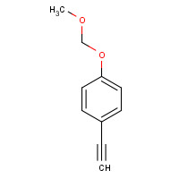 220882-37-1 1-ethynyl-4-(methoxymethoxy)benzene chemical structure