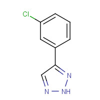 35225-01-5 4-(3-chlorophenyl)-2H-triazole chemical structure