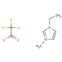 174899-65-1 1-ethyl-3-methylimidazol-3-ium;2,2,2-trifluoroacetate chemical structure