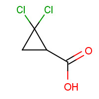 5365-14-0 2,2-dichlorocyclopropane-1-carboxylic acid chemical structure