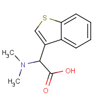1007879-04-0 2-(1-benzothiophen-3-yl)-2-(dimethylamino)acetic acid chemical structure