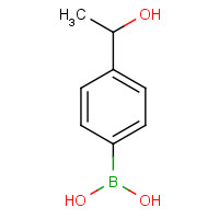 518336-20-4 [4-(1-hydroxyethyl)phenyl]boronic acid chemical structure