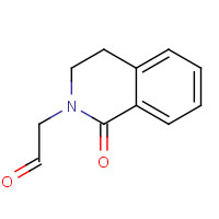 345962-97-2 2-(1-oxo-3,4-dihydroisoquinolin-2-yl)acetaldehyde chemical structure